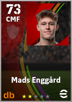 Mads Enggård — CMF, OVR 73, MAX 73