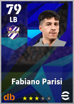Fabiano Parisi — LB, OVR 79, MAX 79
