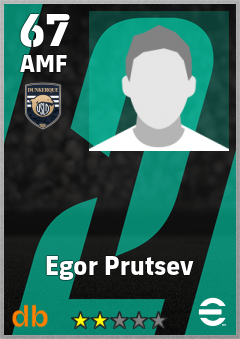 Egor Prutsev eFootball player card