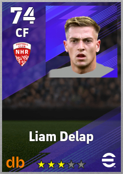 Liam Delap eFootball player card