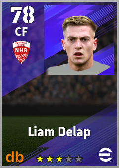Liam Delap eFootball player card