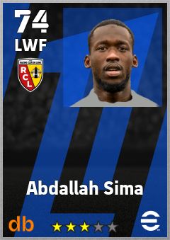 Abdallah Sima eFootball player card