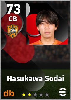 Hasukawa Sodai — CB, OVR 73, MAX 73