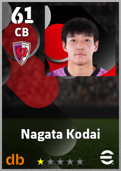 Nagata Kodai eFootball player card
