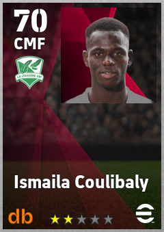 Ismaila Coulibaly — CMF, OVR 70, MAX 70