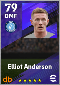 Elliot Anderson eFootball player card