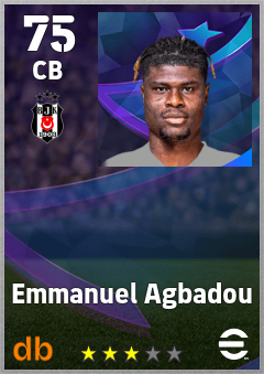 Emmanuel Agbadou eFootball player card