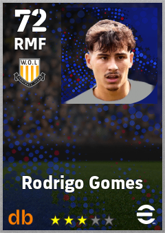 Rodrigo Gomes eFootball player card