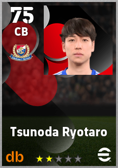 Tsunoda Ryotaro — CB, OVR 75, MAX 75