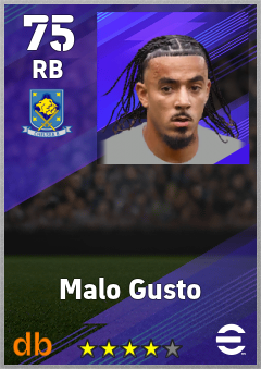 Malo Gusto eFootball player card