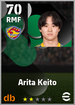 Arita Keito — RMF, OVR 70, MAX 70