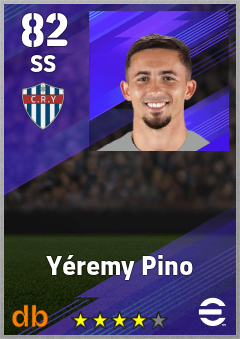 Yéremy Pino — SS, OVR 82, MAX 91
