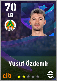 Yusuf Özdemir — LB, OVR 70, MAX 70