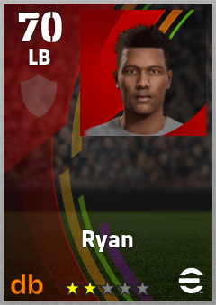 Ryan eFootball player card