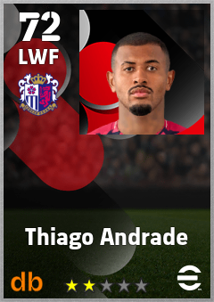 Thiago Andrade eFootball player card