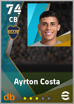 Ayrton Costa eFootball player card