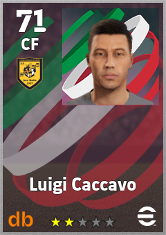 Luigi Caccavo — CF, OVR 71, MAX 71