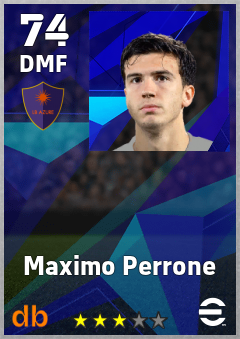 Maximo Perrone eFootball player card