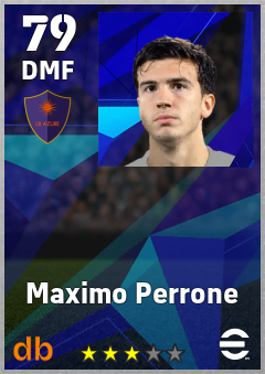 Maximo Perrone eFootball player card