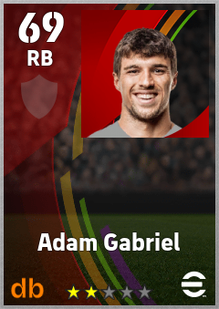Adam Gabriel eFootball player card