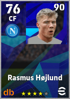 Rasmus Højlund eFootball player card