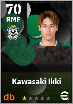 Kawasaki Ikki — RMF, OVR 70, MAX 70