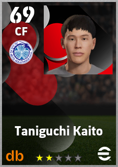 Taniguchi Kaito — CF, OVR 69, MAX 69