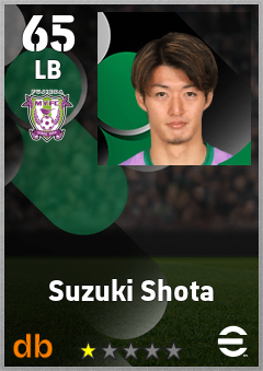 Suzuki Shota eFootball player card