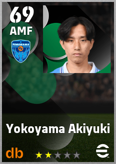 Yokoyama Akiyuki — AMF, OVR 69, MAX 69