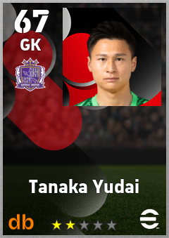Tanaka Yudai eFootball player card