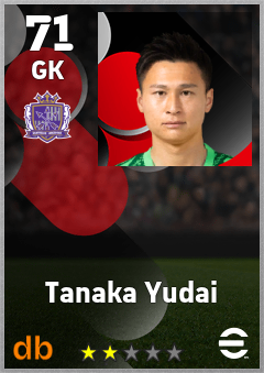 Tanaka Yudai eFootball player card