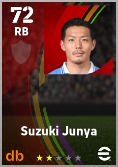 Suzuki Junya eFootball player card