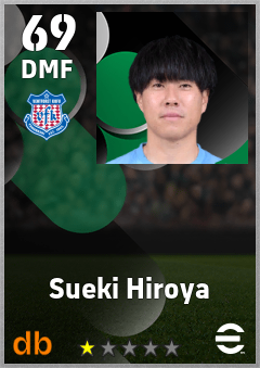 Sueki Hiroya — DMF, OVR 69, MAX 69