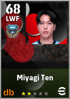 Miyagi Ten eFootball player card