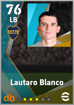 Lautaro Blanco eFootball player card