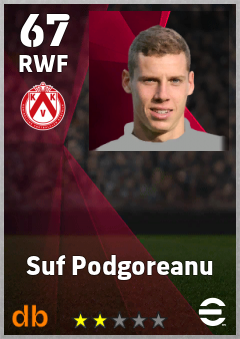 Suf Podgoreanu — RWF, OVR 67, MAX 67