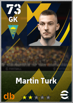 Martin Turk — GK, OVR 73, MAX 73