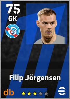 Filip Jörgensen eFootball player card