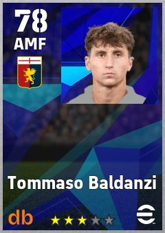 Tommaso Baldanzi — AMF, OVR 78, MAX 78