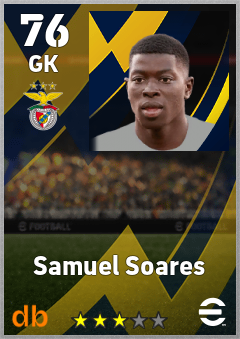 Samuel Soares — GK, OVR 76, MAX 76