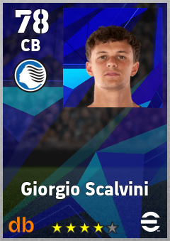 Giorgio Scalvini eFootball player card