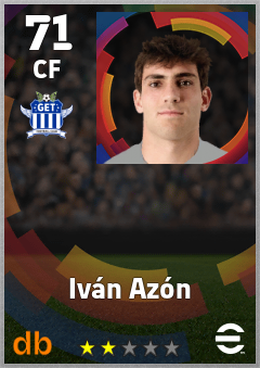 Iván Azón eFootball player card