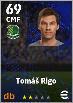 Tomáš Rigo — CMF, OVR 69, MAX 69