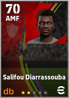 Salifou Diarrassouba — AMF, OVR 70, MAX 70