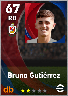 Bruno Gutiérrez eFootball player card