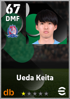 Ueda Keita — DMF, OVR 67, MAX 67