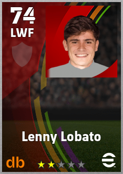 Lenny Lobato — LWF, OVR 74, MAX 74