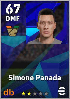 Simone Panada — DMF, OVR 67, MAX 67