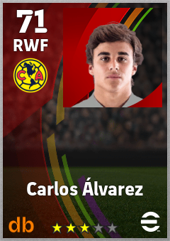 Carlos Álvarez eFootball player card