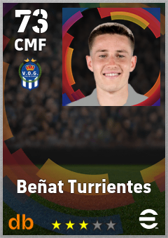 Beñat Turrientes eFootball player card